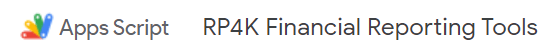 RP4K Financial Analysis Tool